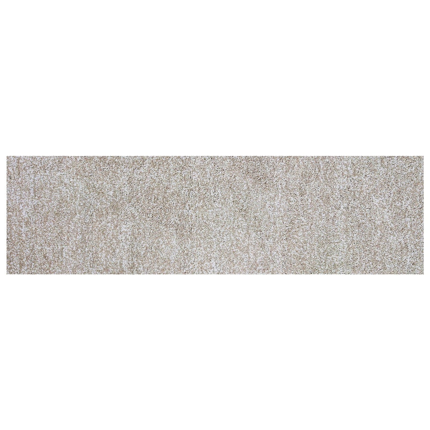 8' Round  Polyester Ivory  Heather Area Rug