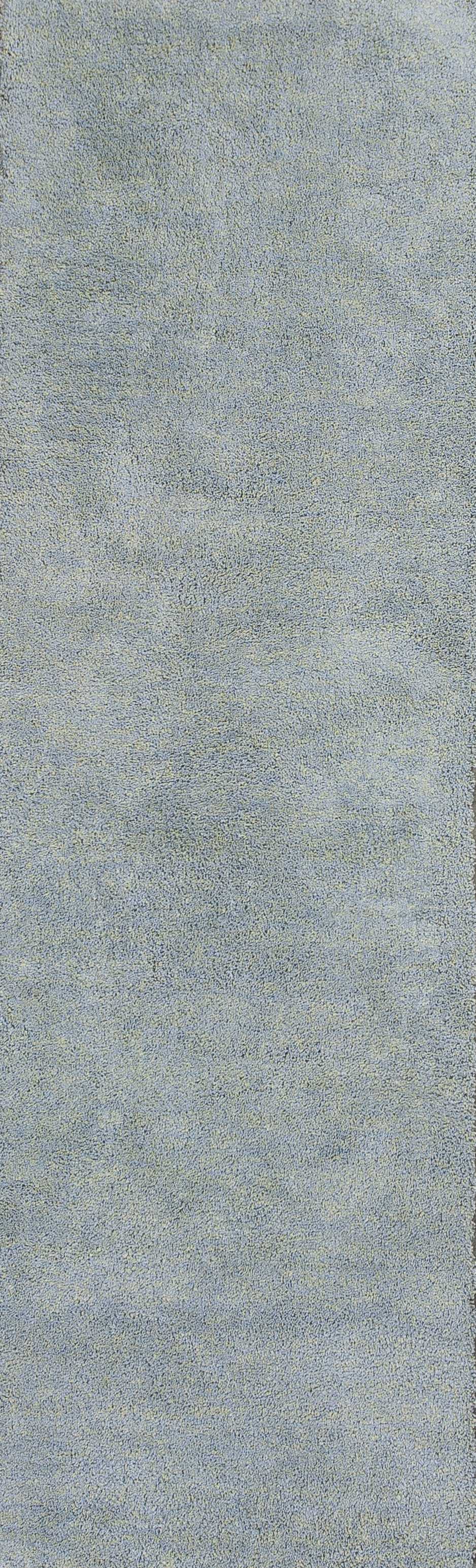 8'X10' Blue Heather Indoor Shag Rug