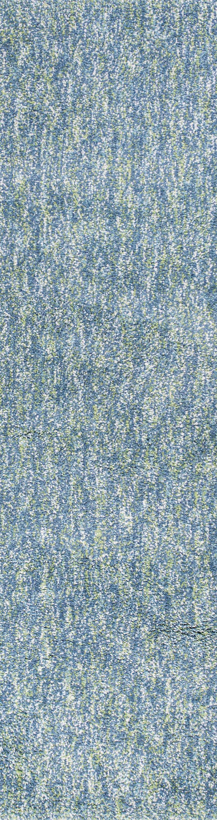 8' Round  Polyester Seafoam Heather Area Rug