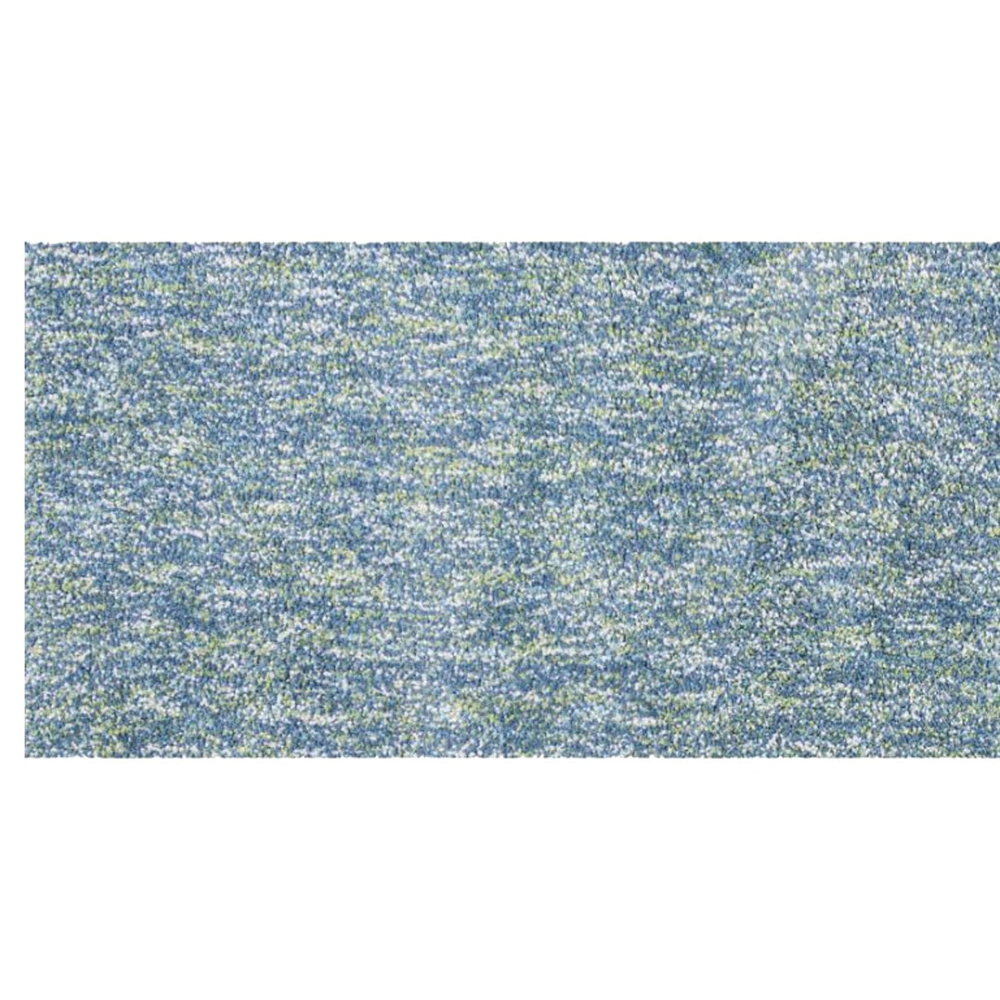 8' Round  Polyester Seafoam Heather Area Rug