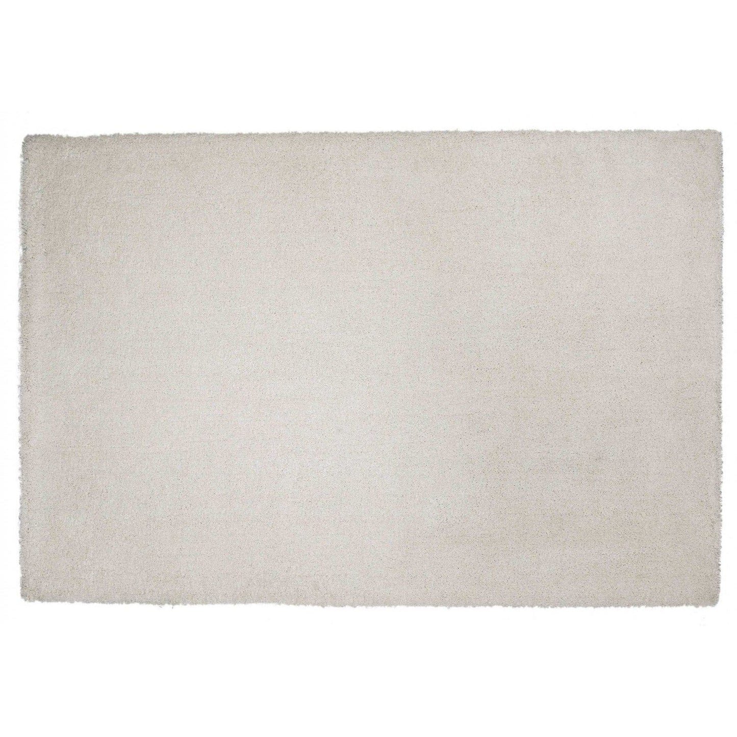 8' Round  Polyester Ivory  Area Rug