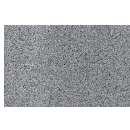 8' Round  Polyester Grey Area Rug