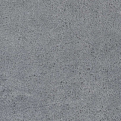 8' Round  Polyester Grey Area Rug