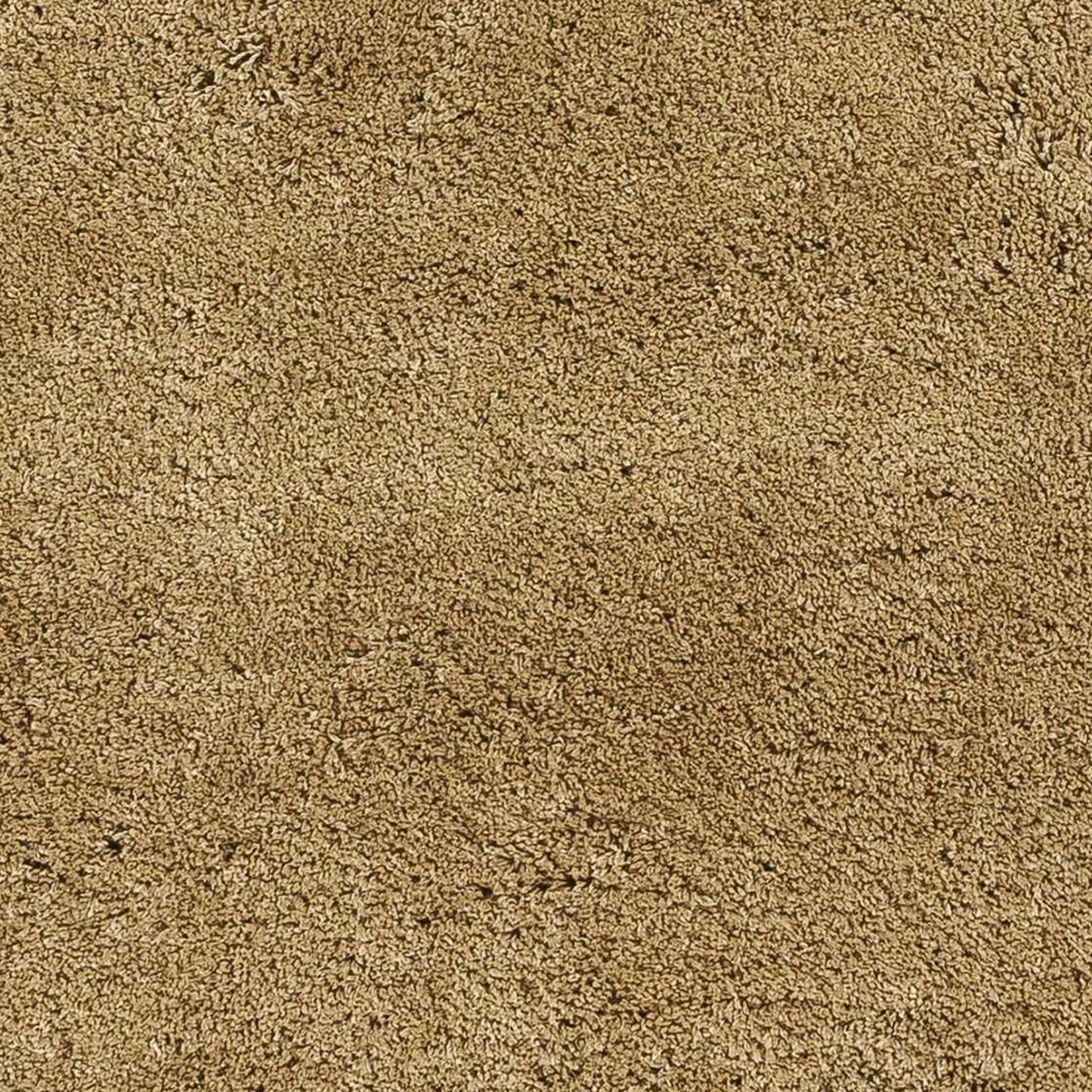 8' Round  Polyester Gold Area Rug