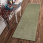 8' Sage Green Round Indoor Shag Rug