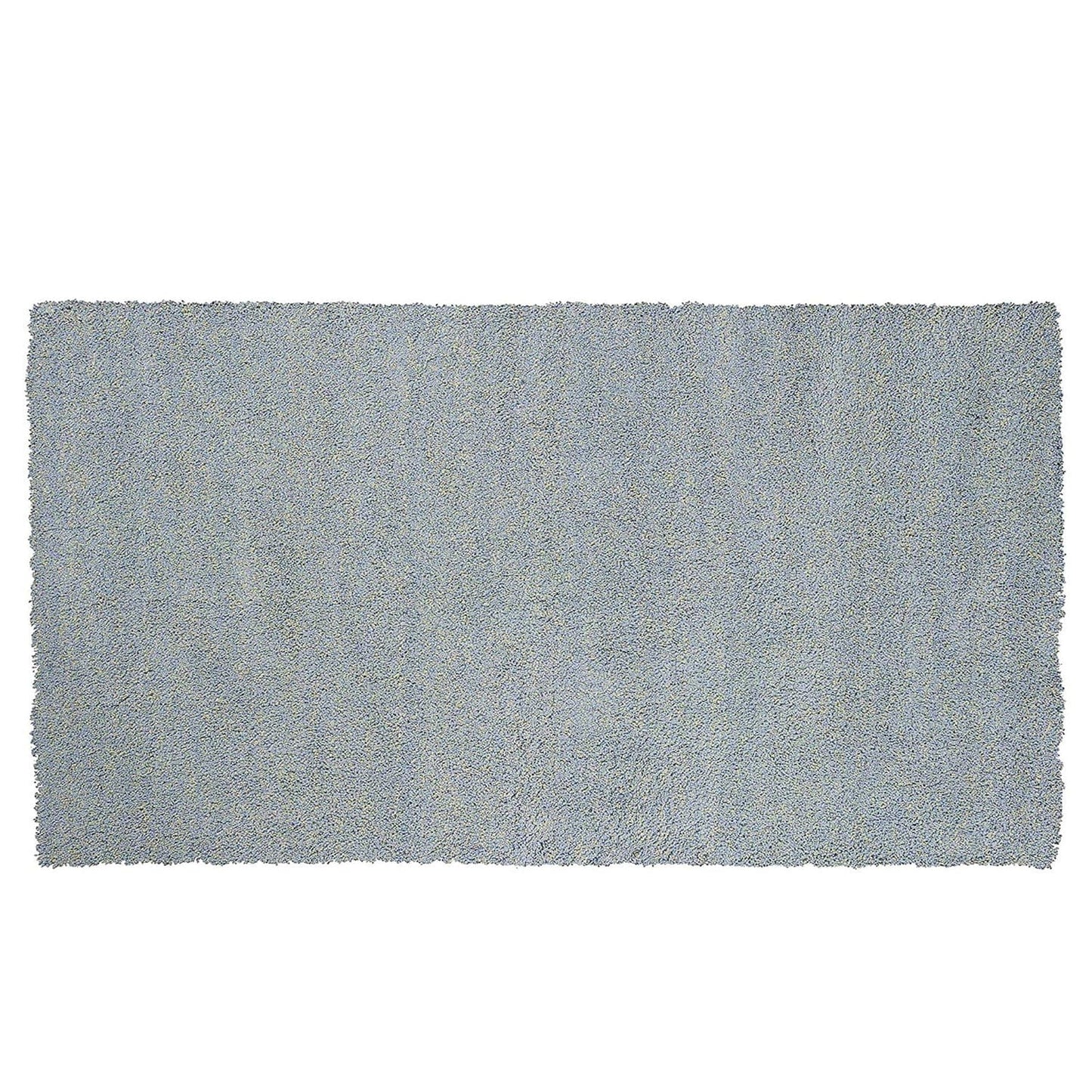 8'X10' Blue Heather Indoor Shag Rug