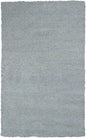 8'X10' Blue Heather Indoor Shag Rug