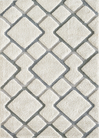 6 Ft Square Polypropylene Natural Area Rug