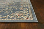 9' X 12'  Polypropylene Slate Blue Area Rug
