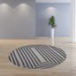 6' X 9'  Uv Treated Polypropylene Charcoal Area Rug