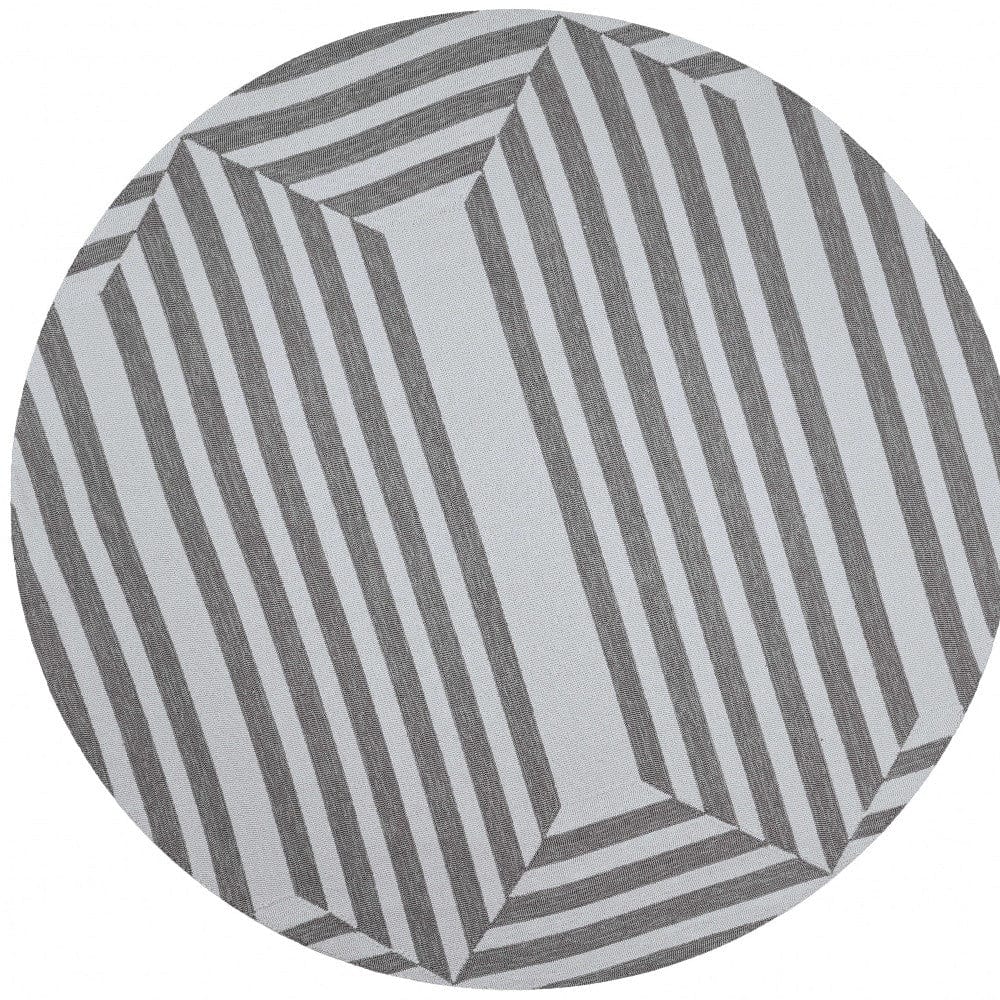 6' X 9'  Uv Treated Polypropylene Oatmeal Area Rug