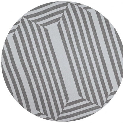 6' X 9'  Uv Treated Polypropylene Oatmeal Area Rug