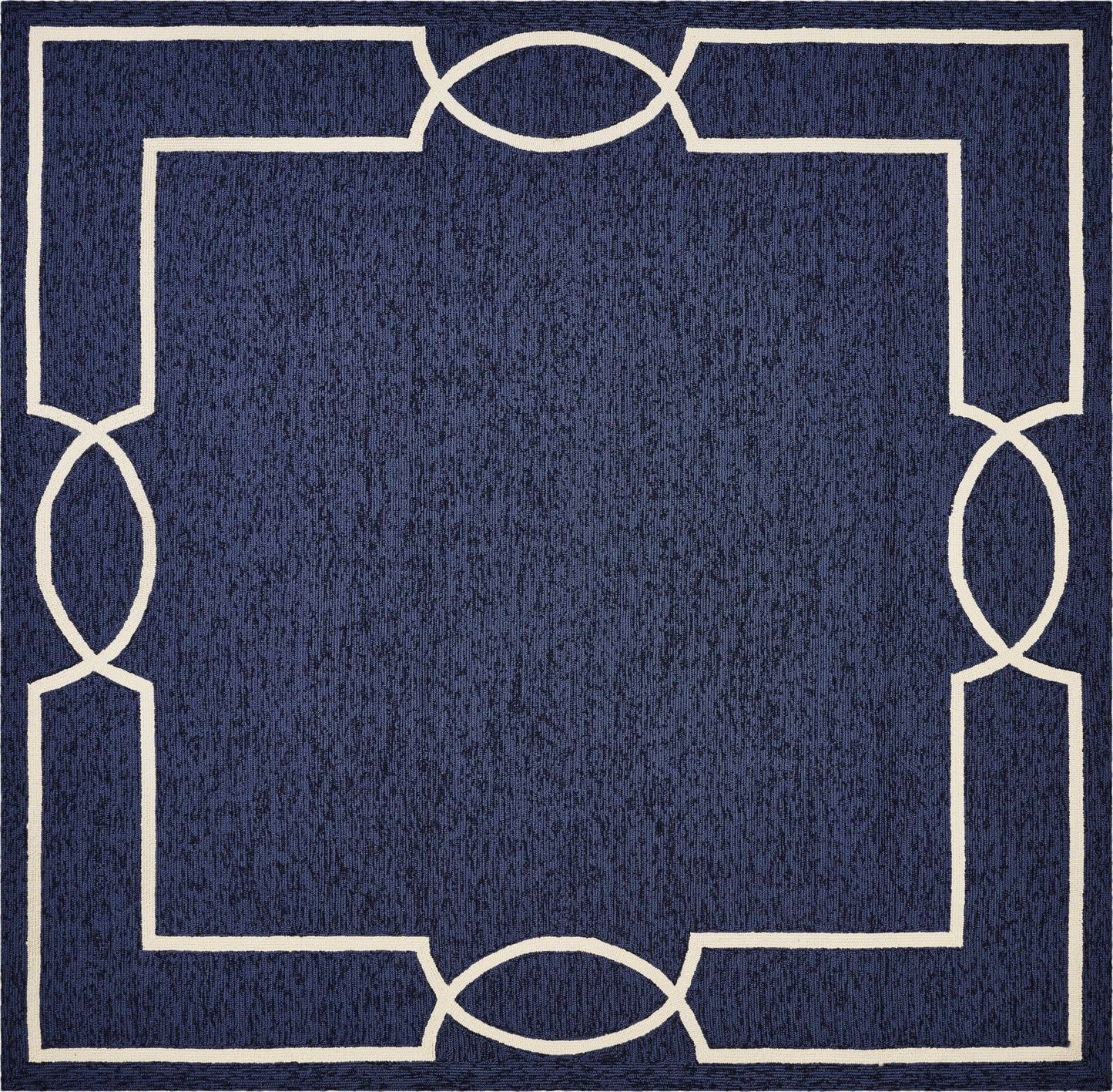 3' X 5' Ocean Coastal Bordered Area Rug