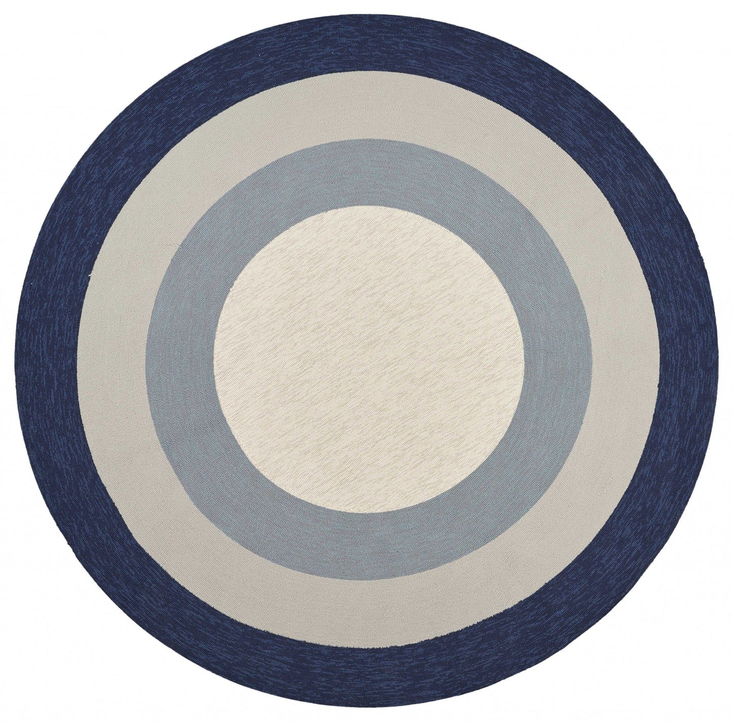 6' X 9'  Uv Treated Polypropylene Slate Or  Navy Area Rug