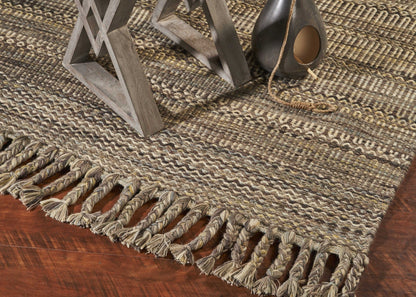 5 X 8  Wool Ocean Area Rug