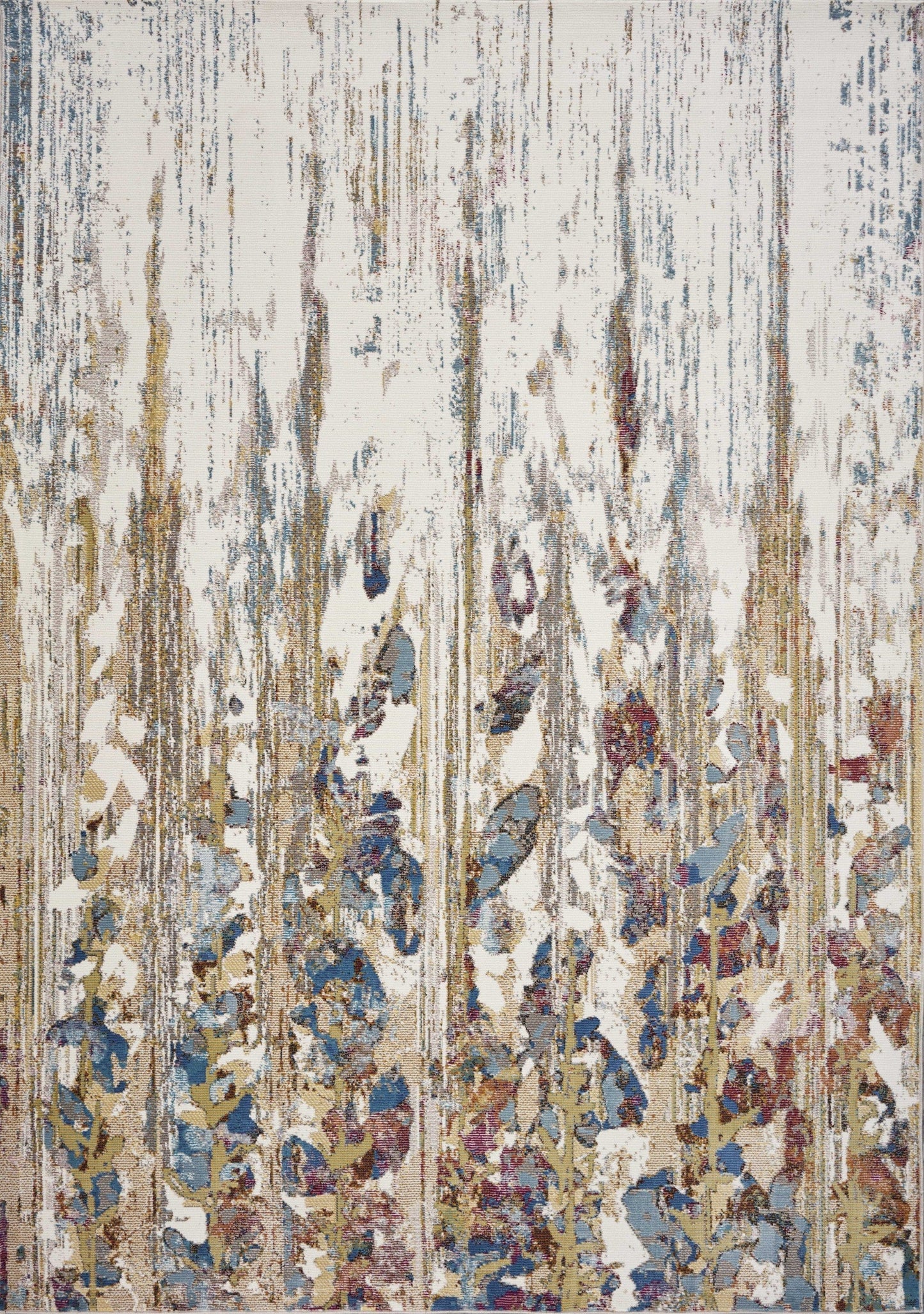 7'3 X 8'11 Polypropylene Ivory Area Rug