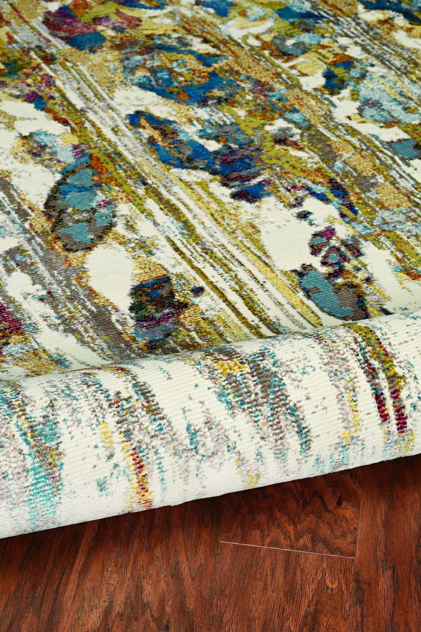 7'3 X 8'11 Polypropylene Ivory Area Rug