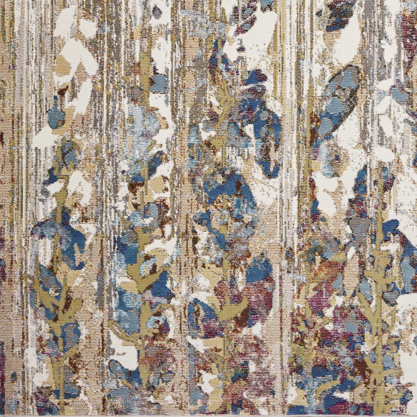 7'3 X 8'11 Polypropylene Ivory Area Rug