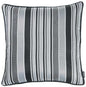 Gray And Black Variegated Stripe Decorative Throw Pillow Cover