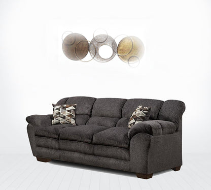 89" Charcoal Black Standard Sofa