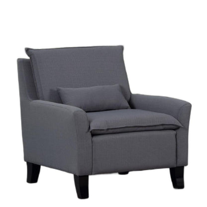 32" X 32" X 28 Gray Accent Chair