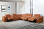 154" X 200" X 162".2 Camel Power Reclining 8Pc Sectional