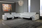 254" X 280" X 237.4" White Power Reclining 7Pc Sectional