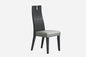Set Of 2 Chair Faux Leather Metal Dining Chairs