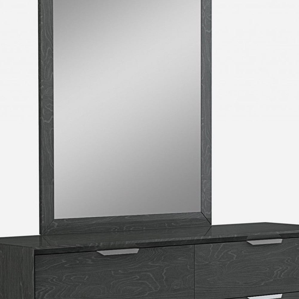 63" X 19" X 32" Grey Double Dresser Extension