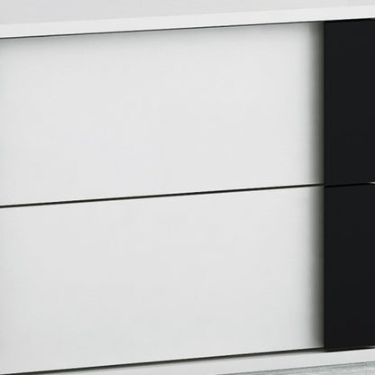 31 X 19 X 18 White Nightstand