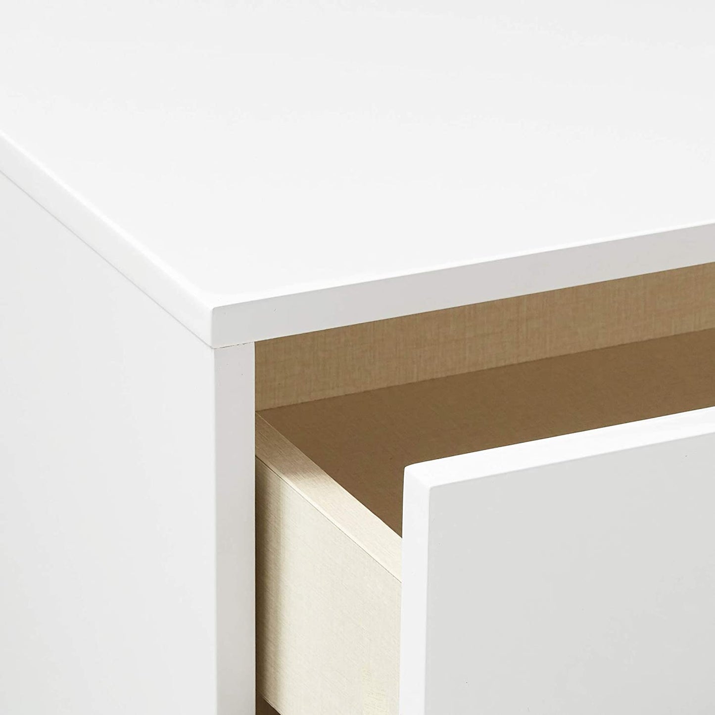 24" Rectangular Two Drawers With Steel Top