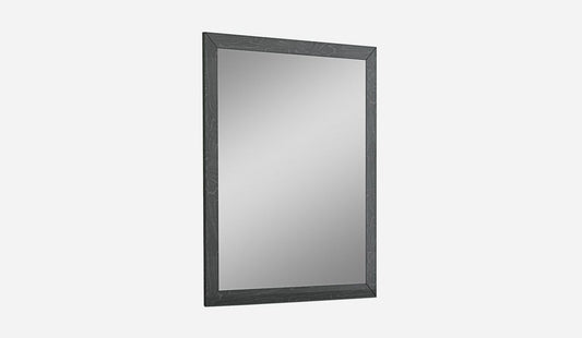 44" Rectangle Wall Mounted Accent Mirror With Frame