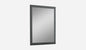 44" Rectangle Wall Mounted Accent Mirror With Frame