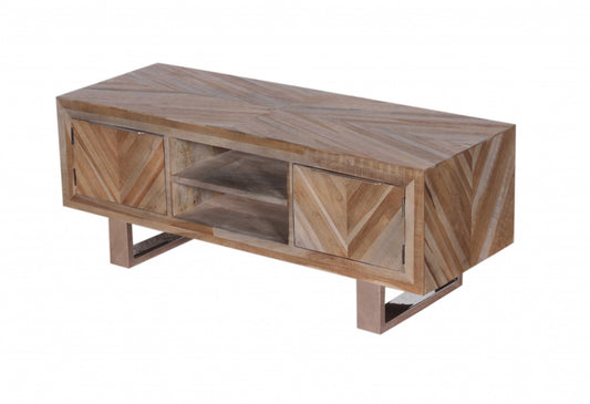 Multi Grain Tv Stand And Media Center