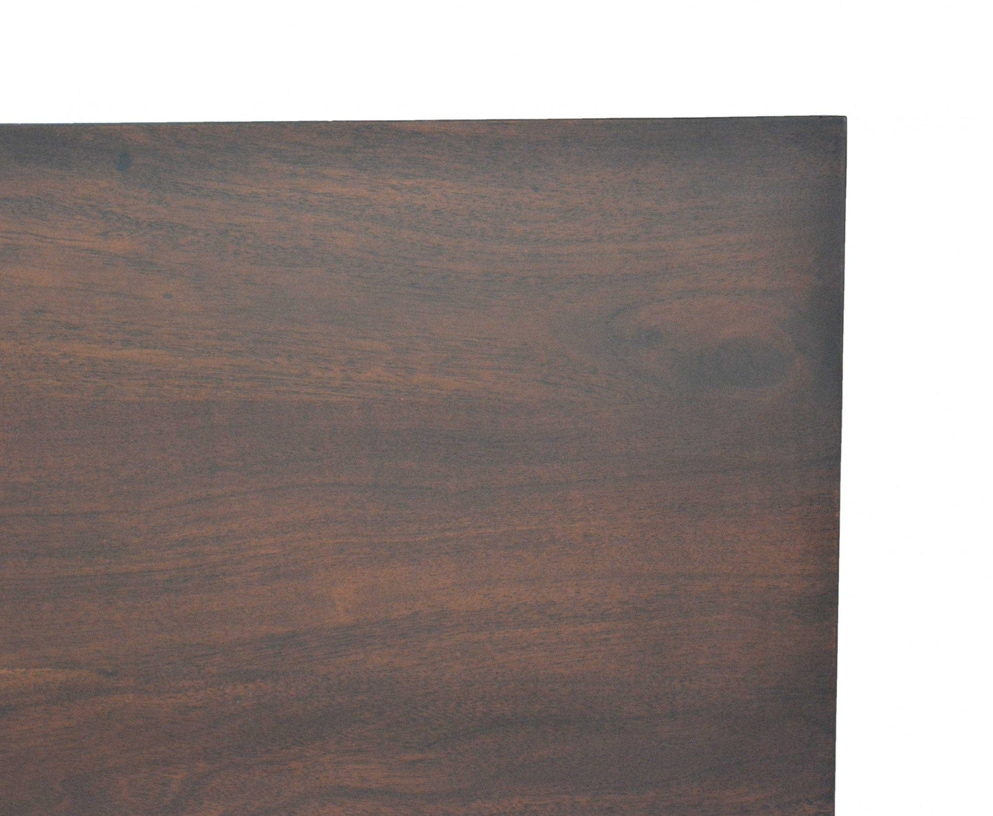 Brown And Black Wood Metal Buffet