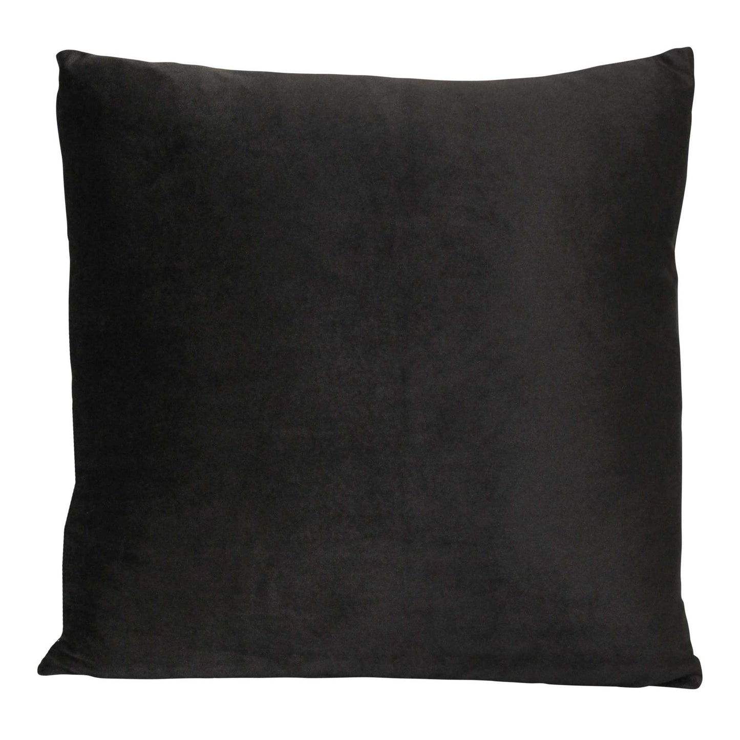 Black Velvet 18 Square Pillow