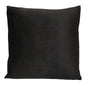Black Velvet 18 Square Pillow