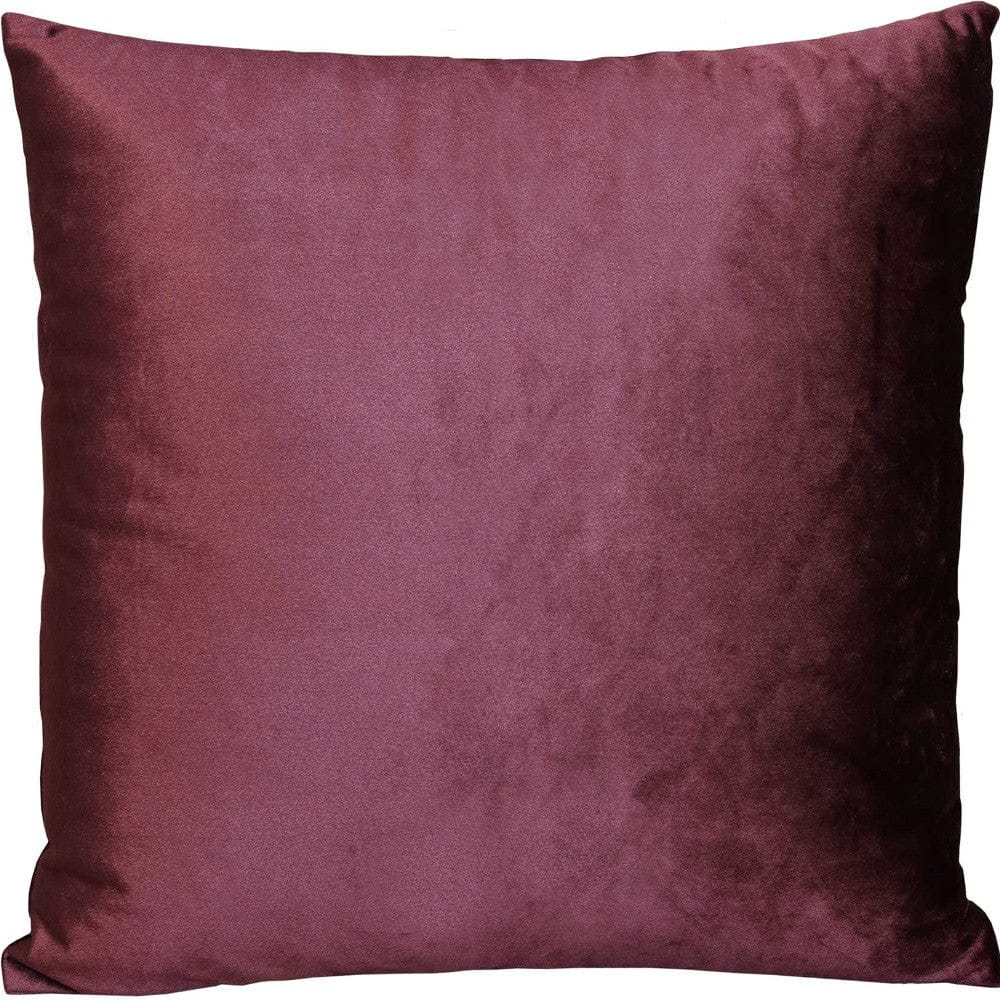 Majestic Purple Velvet 18 Square Pillow