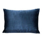 Royal Blue Velvet Lumbar Throw Pillow