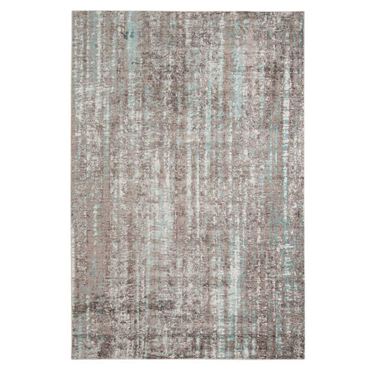 4' X 6' Gray Abstract Area Rug