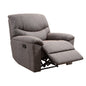 36.22" X 41.33" X 39.8" Brown Fabric Manual Recliner