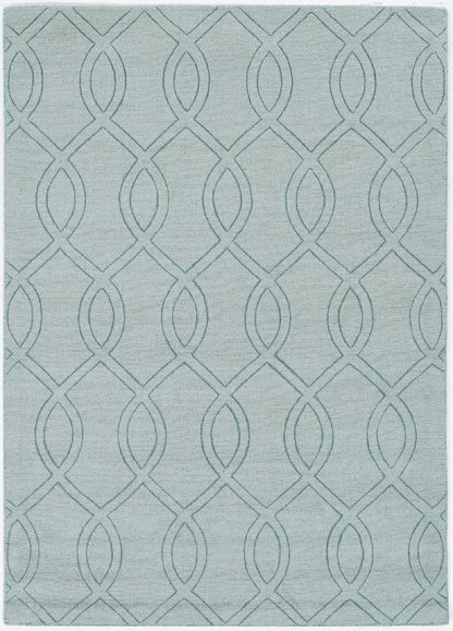 8' Ocean Polyester Rug