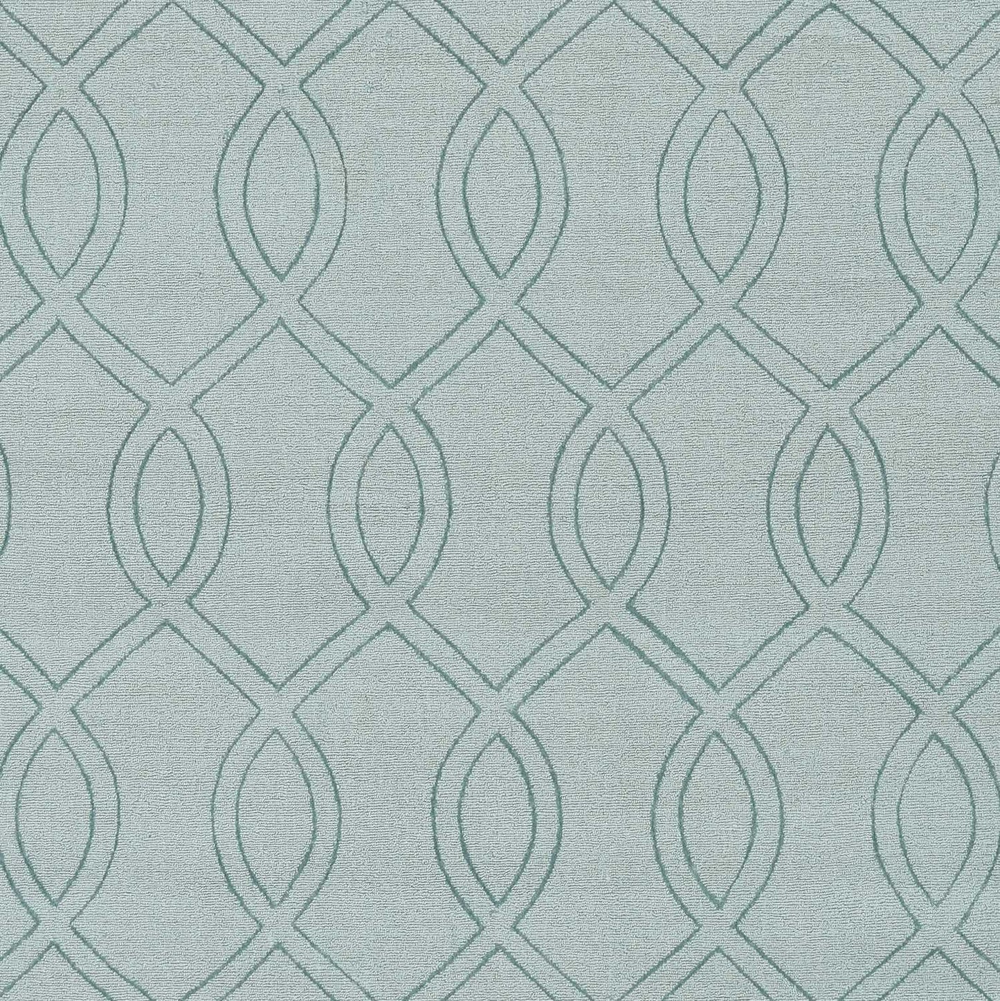 8' Ocean Polyester Rug