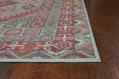 94" X 134" Sand Or  Coral  Polypropylene Rug