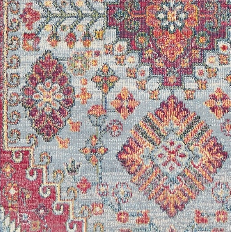 94" X 134" Sand Or  Coral  Polypropylene Rug