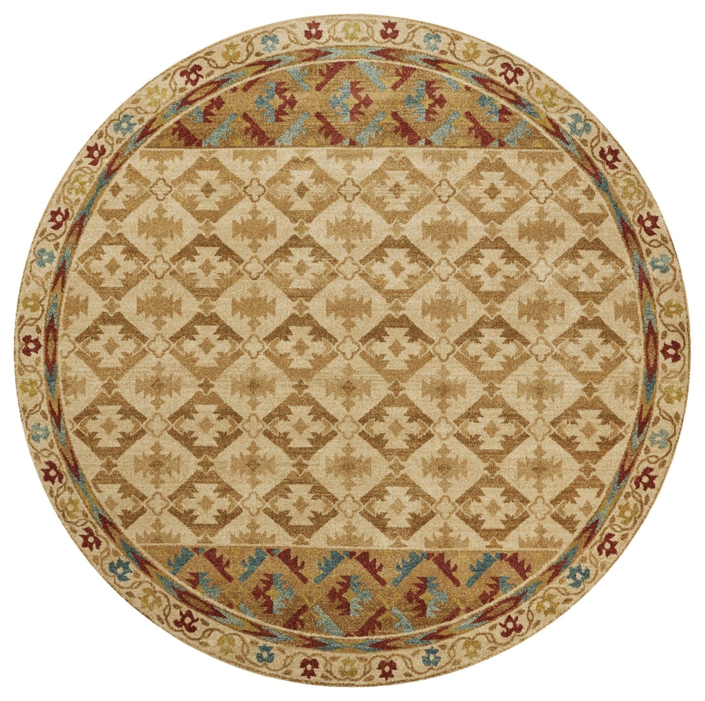 31" X 96" Sand Polypropylene Rug