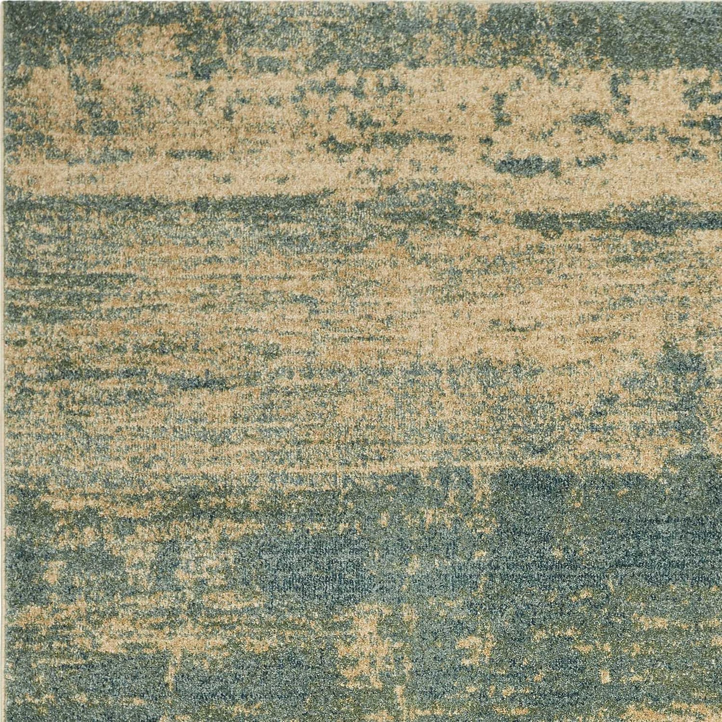 94" X 134" Seafoam Polypropylene Rug