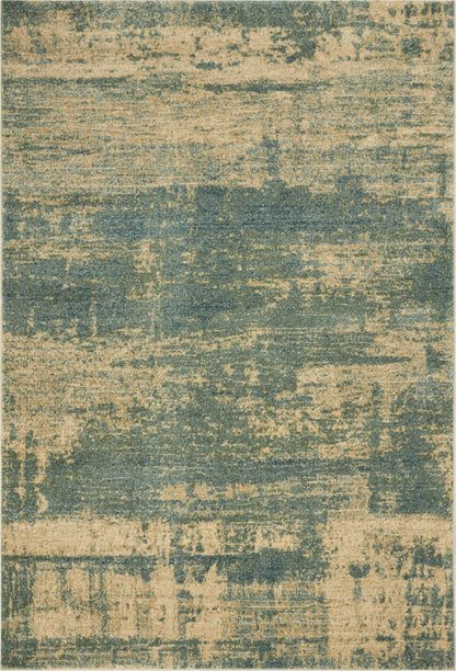 94" X 134" Seafoam Polypropylene Rug