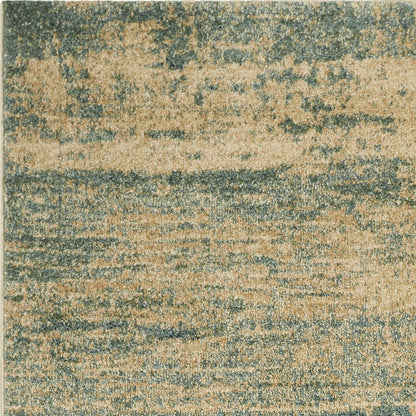 94" X 134" Seafoam Polypropylene Rug