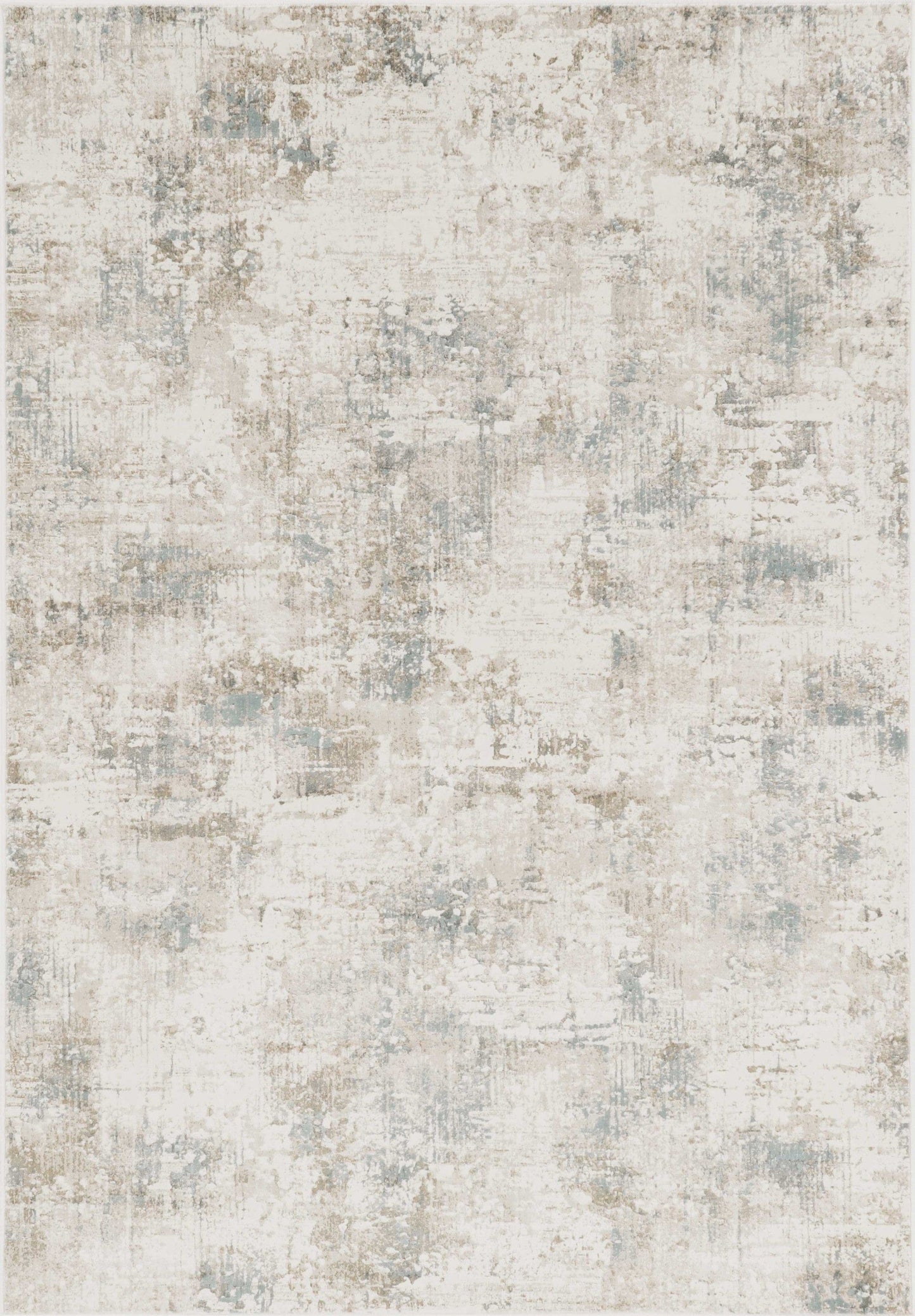 114 X 156 Ivory  Polypropylene Or Viscose Rug